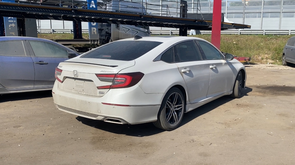 Honda Accord из Китая. Заказчик доволен! фото 12 из 22