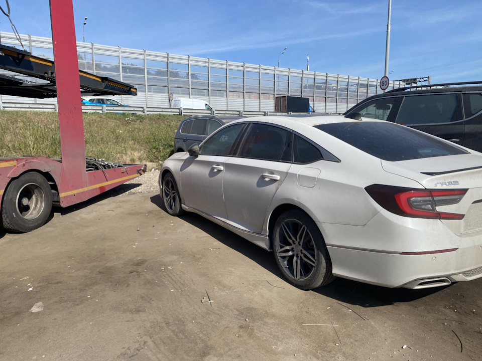 Honda Accord из Китая. Заказчик доволен! фото 19 из 22