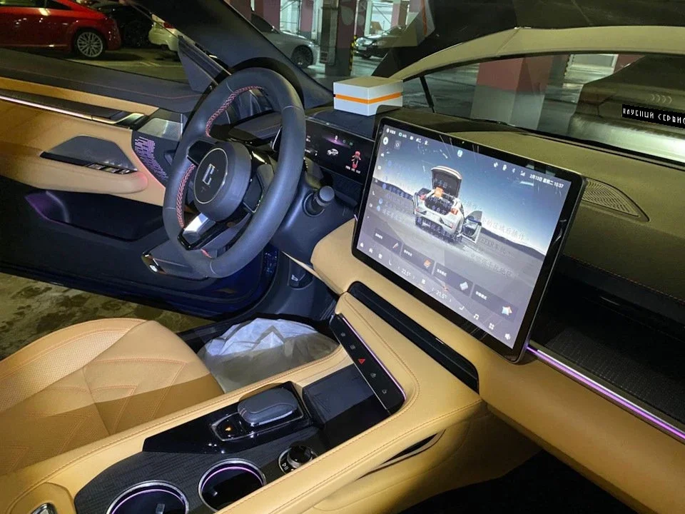 Как я осматривал китайские электрички Zeekr 001. фото 2 из 7