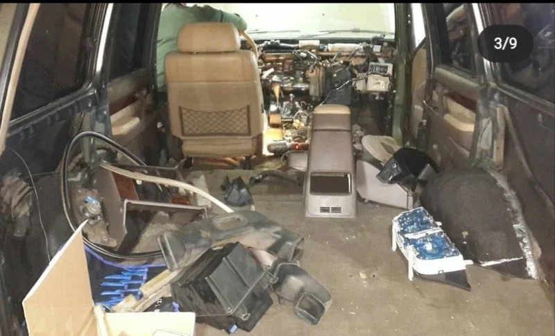 История жизни Lexus LX450. Часть 4 разбираем. фото 5 из 11