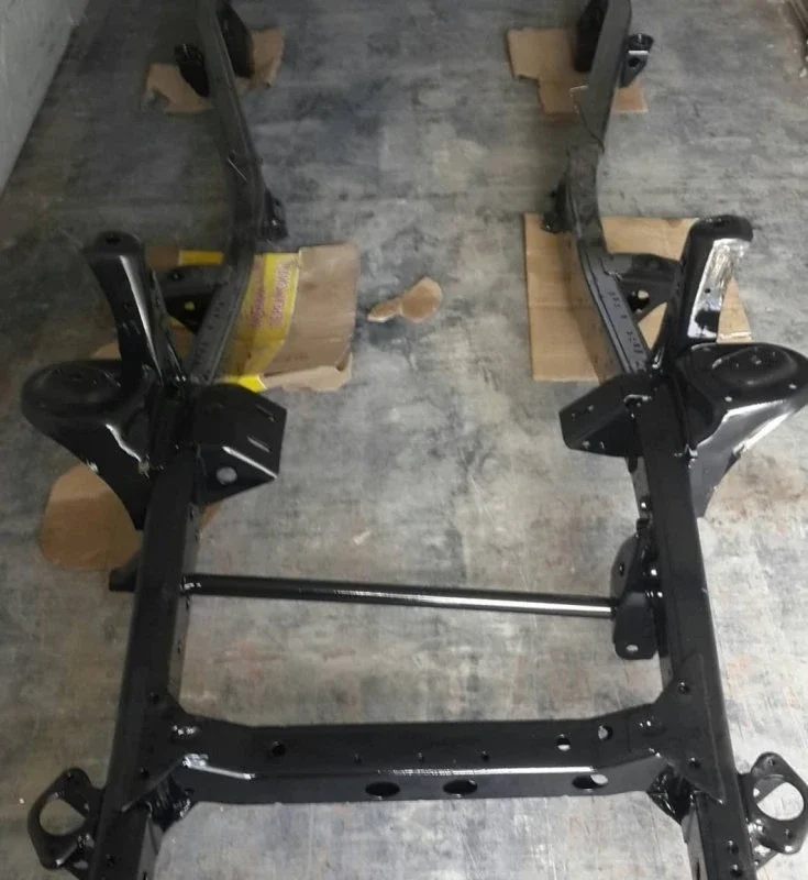 История жизни Lexus LX450. Часть 7. Покраска рамы!! фото 2 из 5