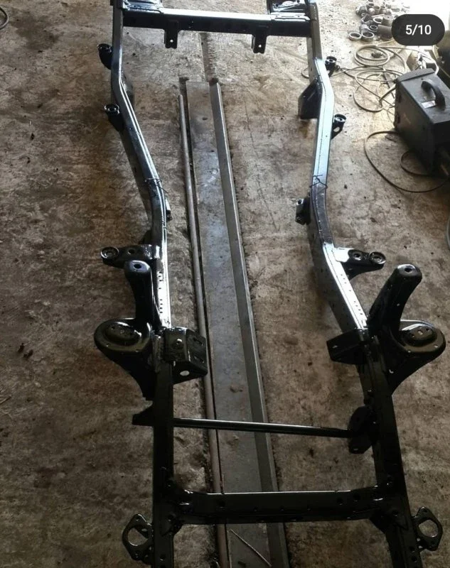 История жизни Lexus LX450. Часть 7. Покраска рамы!! фото 3 из 5