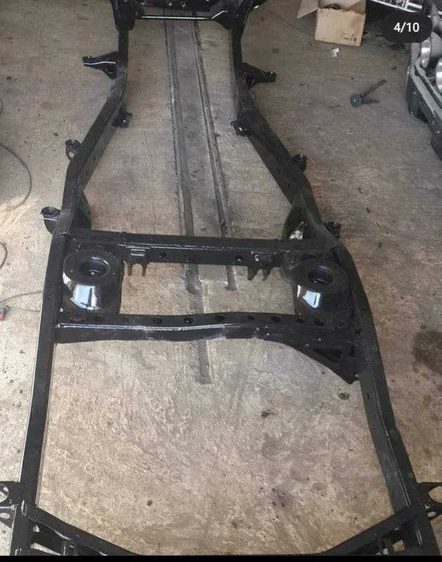 История жизни Lexus LX450. Часть 7. Покраска рамы!! фото 4 из 5