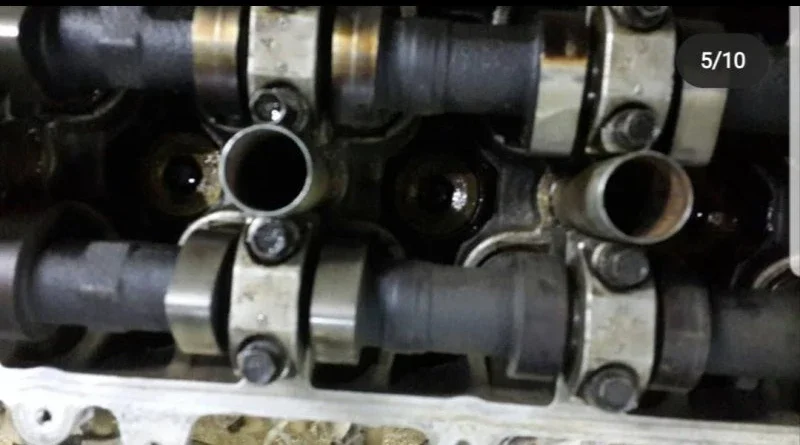 История жизни Lexus LX450. Часть 8 разбираем двигатель. фото 5 из 13