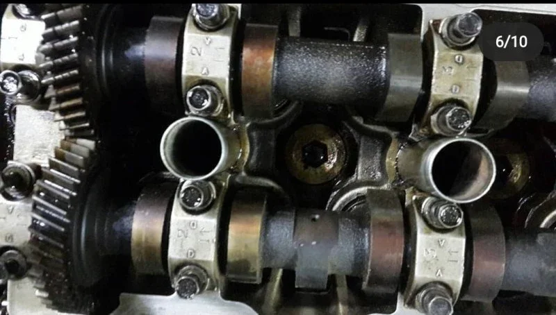 История жизни Lexus LX450. Часть 8 разбираем двигатель. фото 6 из 13