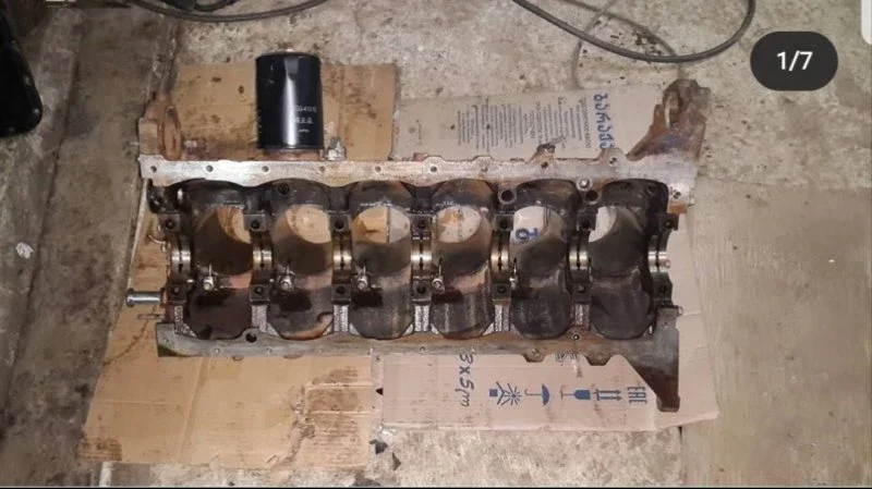 История жизни Lexus LX450. Часть 8 разбираем двигатель. фото 10 из 13