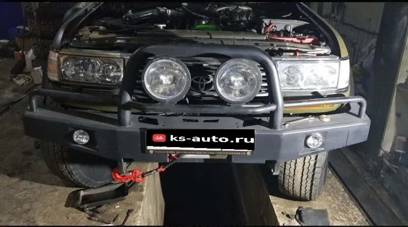История жизни Lexus LX450!!! Часть 83!! Лебедка, свет и другой марафет !!!! фото 3 из 6