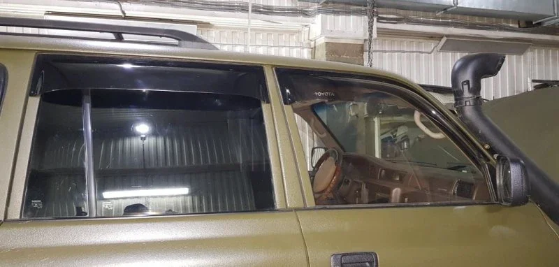 История жизни Lexus LX450!!! Часть 84 !!! Колеса, ветровики, фаркоп. фото 4 из 10