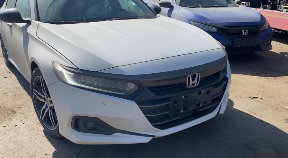 Honda Accord из Китая. Заказчик доволен! фото 20 из 22
