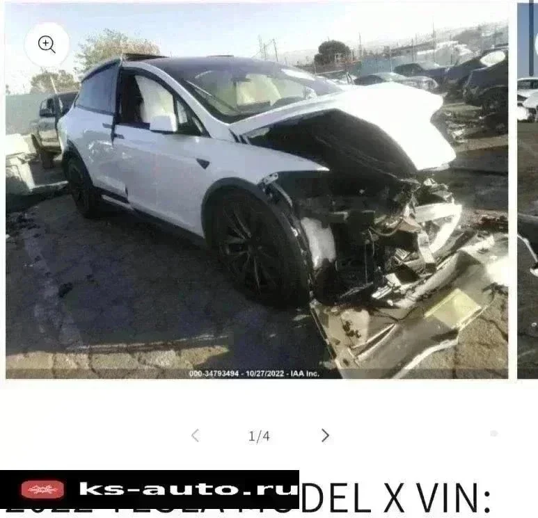 Tesla X 2021 года. Соломенная шляпа из Америки. фото 3 из 10