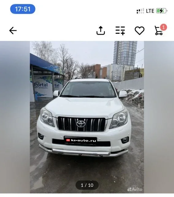 Подбор живого Toyota Land Cruiser Prado за 2.6 млн рублей. фото 5 из 15