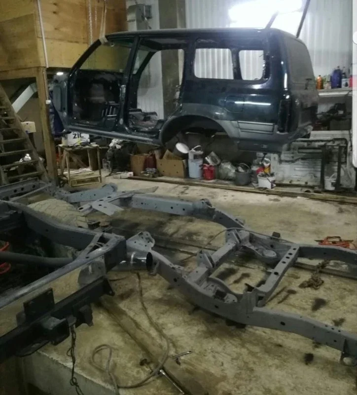 История жизни Lexus LX450. Часть 5. Вот и донор пошёл в разбор!!! фото 11 из 15