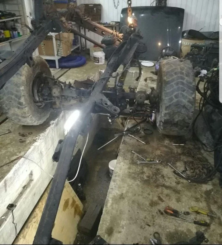 История жизни Lexus LX450. Часть 5. Вот и донор пошёл в разбор!!! фото 15 из 15