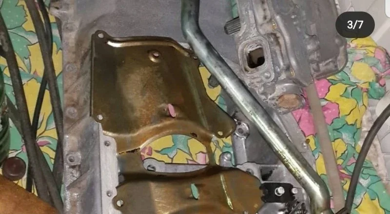 История жизни Lexus LX450. Часть 8 разбираем двигатель. фото 9 из 13