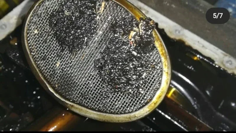 История жизни Lexus LX450. Часть 8 разбираем двигатель. фото 11 из 13