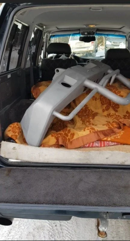 История жизни Lexus LX450. Часть 42. БАМПЕРИШКА!!! фото 7 из 14