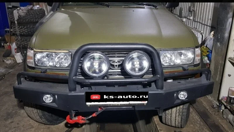 История жизни Lexus LX450!!! Часть 83!! Лебедка, свет и другой марафет !!!! фото 1 из 6