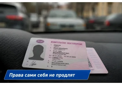 Права сами себя не продлят: развенчиваем мифы про автопродление ВУ