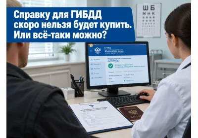Справку для ГИБДД скоро нельзя будет купить. Или всё-таки можно?