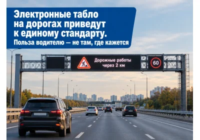 Табло, которое дочитываешь уже в зеркало. За такие наконец взялись