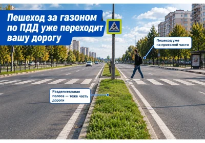 Когда пешеходу нужно уступить?!