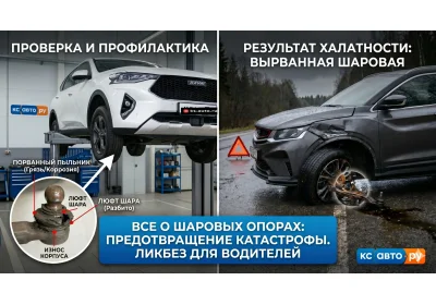 Шаровые опоры в подвеске Макферсон: как это работает и почему нельзя игнорировать стуки