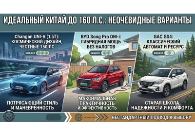 Три авто из Китая