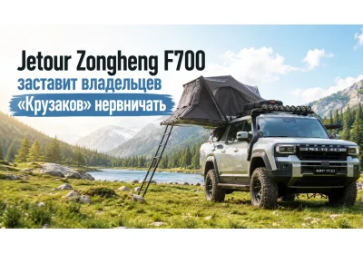 Jetour Zongheng F700 заставит владельцев «Крузаков» нервничать