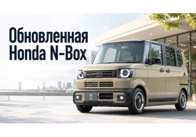 Японский гений маскировки: Обновленная Honda N-Box 2026 раздала пинков большим минивэнам