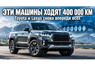 Toyota и Lexus вновь заняли первые места по ресурсу своих автомобилей