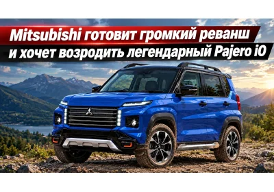 Убийца Suzuki Jimny на подходе? Mitsubishi готовит громкий реванш и хочет возродить легендарный Pajero iO!