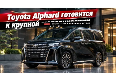 Toyota Alphard готовится к крупной модернизации