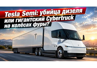 Tesla Semi: убийца дизеля или гигантский Cybertruck на колёсах фуры?