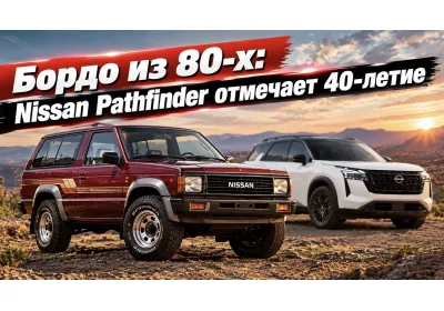 Nissan Pathfinder отмечает 40-летие салоном, от которого у ценителей ностальгии потеплеет на душе