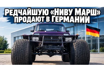 Редчайшую «Ниву Марш» продают в Германии по цене новой Весты