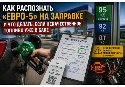 ❇️ Как распознать «Евро-5» на заправке и что делать, если некачественное топливо уже в баке