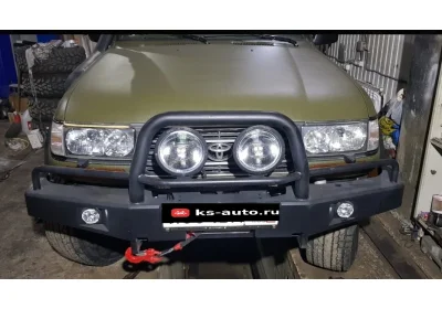 История жизни Lexus LX450!!! Часть 83!! Лебедка, свет и другой марафет !!!!
