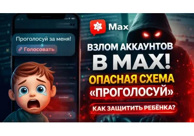 Массовые взломы аккаунтов в Max: новая волна мошенничества 🚨