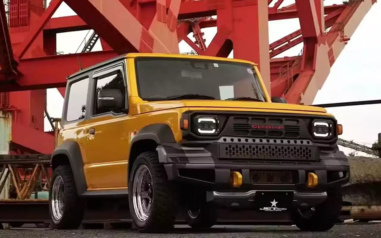Японское ателье Garage III представило обвес для Suzuki Jimny.