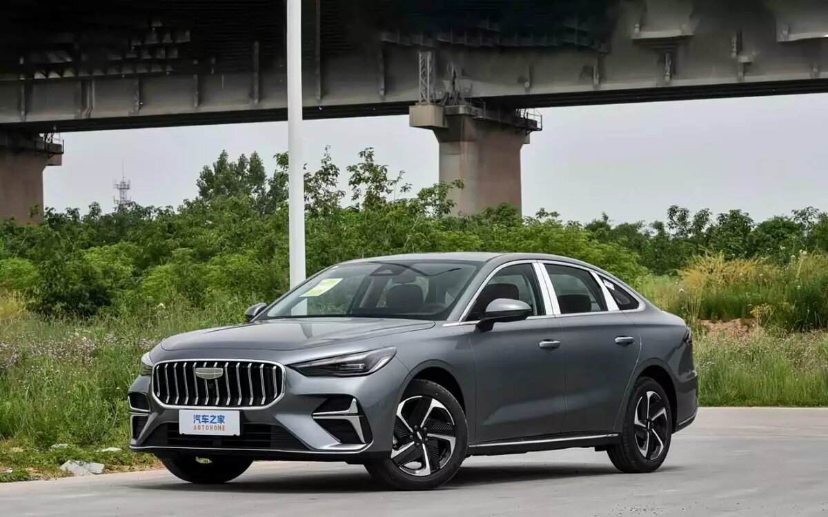 16 июня Geely представит гибридный седан Emgrand пятого поколения