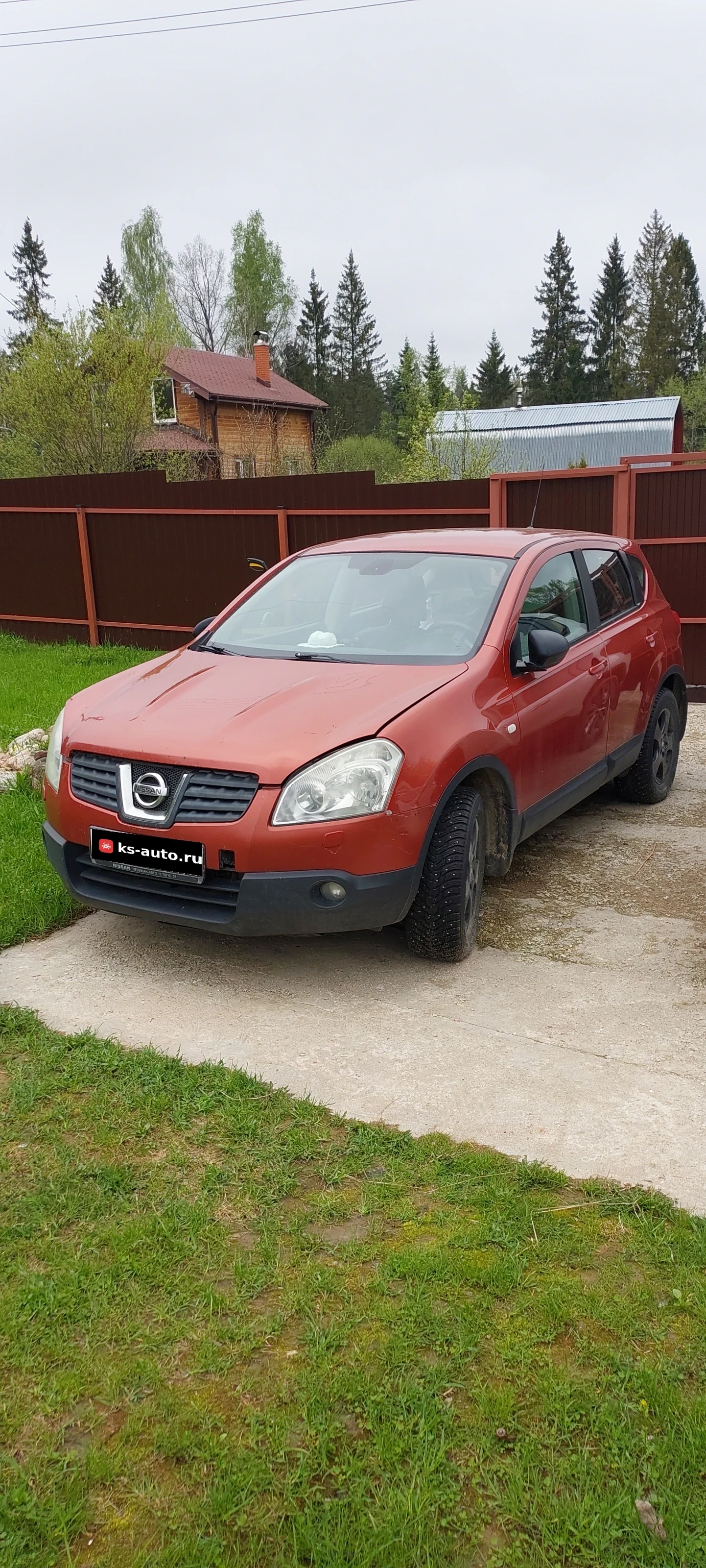 Nissan Qashqai, 2008г, полный привод, вариатор