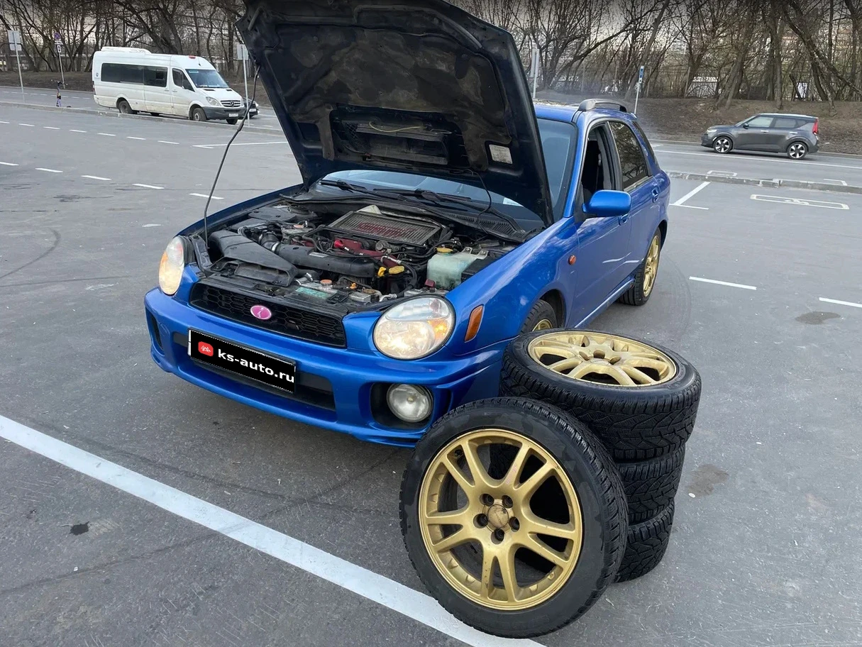 Subaru Impreza WRX, 2002г, полный привод, механика