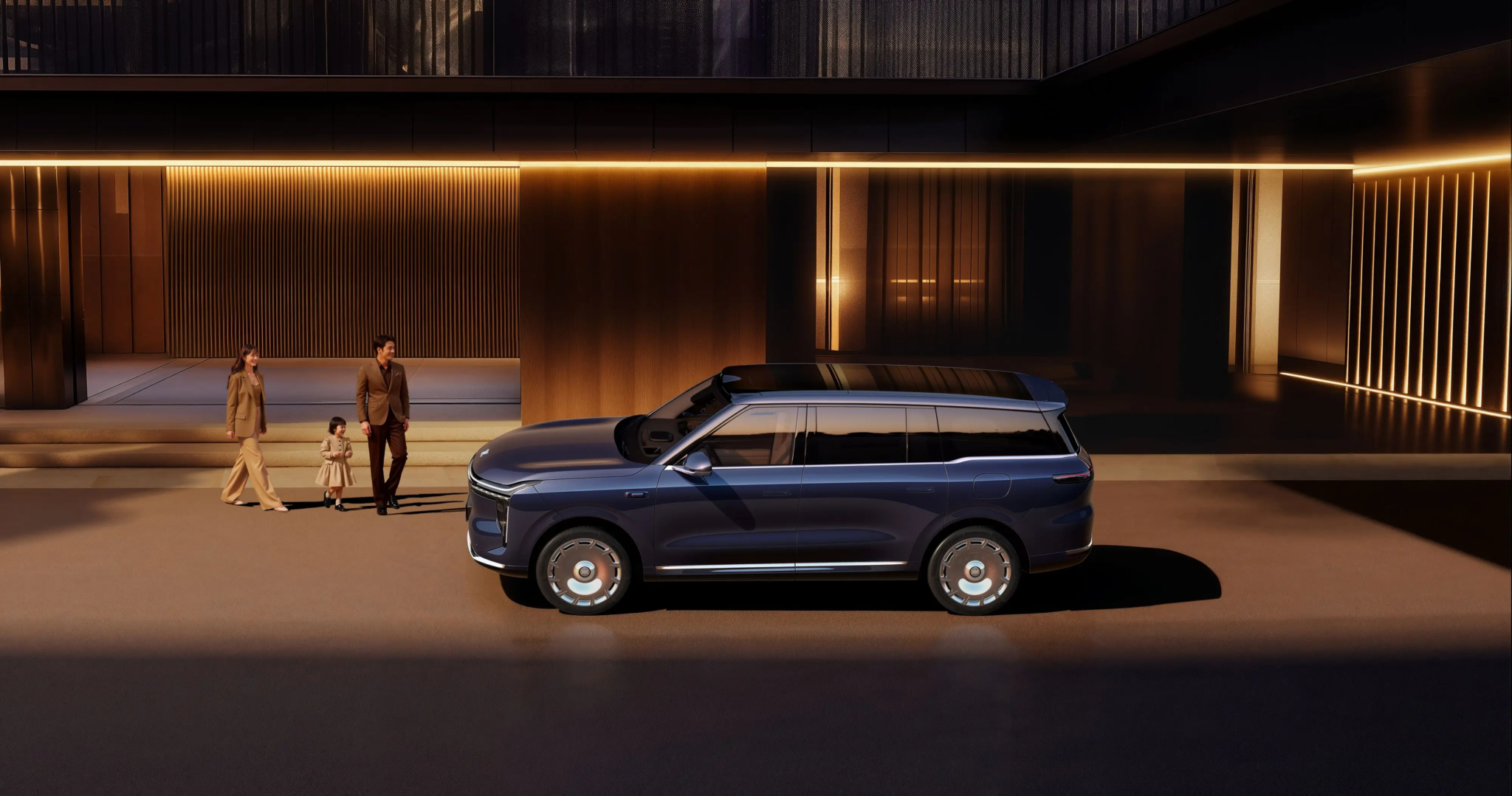 Новый семиместный кроссовер IM LS9 с встроенным горячим душем дебютирует в Китае 12 ноября.