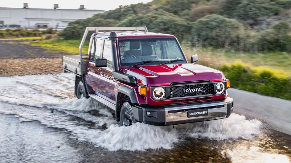 В Австралию спустя восемь месяцев вернулись внедорожники Toyota Land Cruiser 70-й серии
