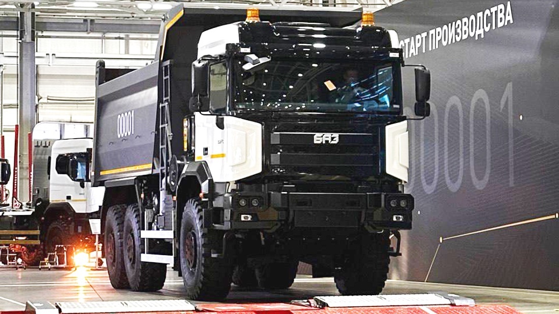Началось серийное производство грузовиков БАЗ.