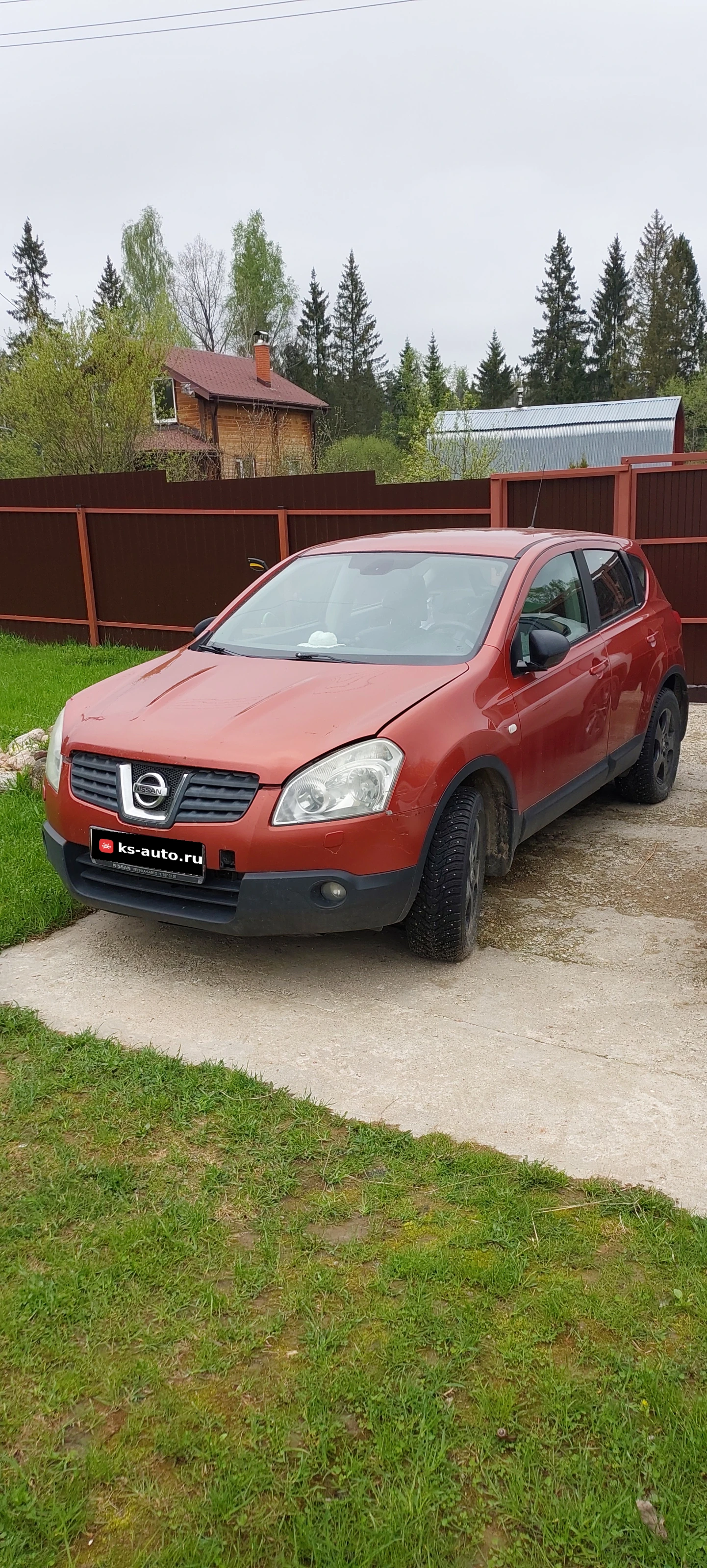 Nissan Qashqai, 2008г, полный привод, вариатор