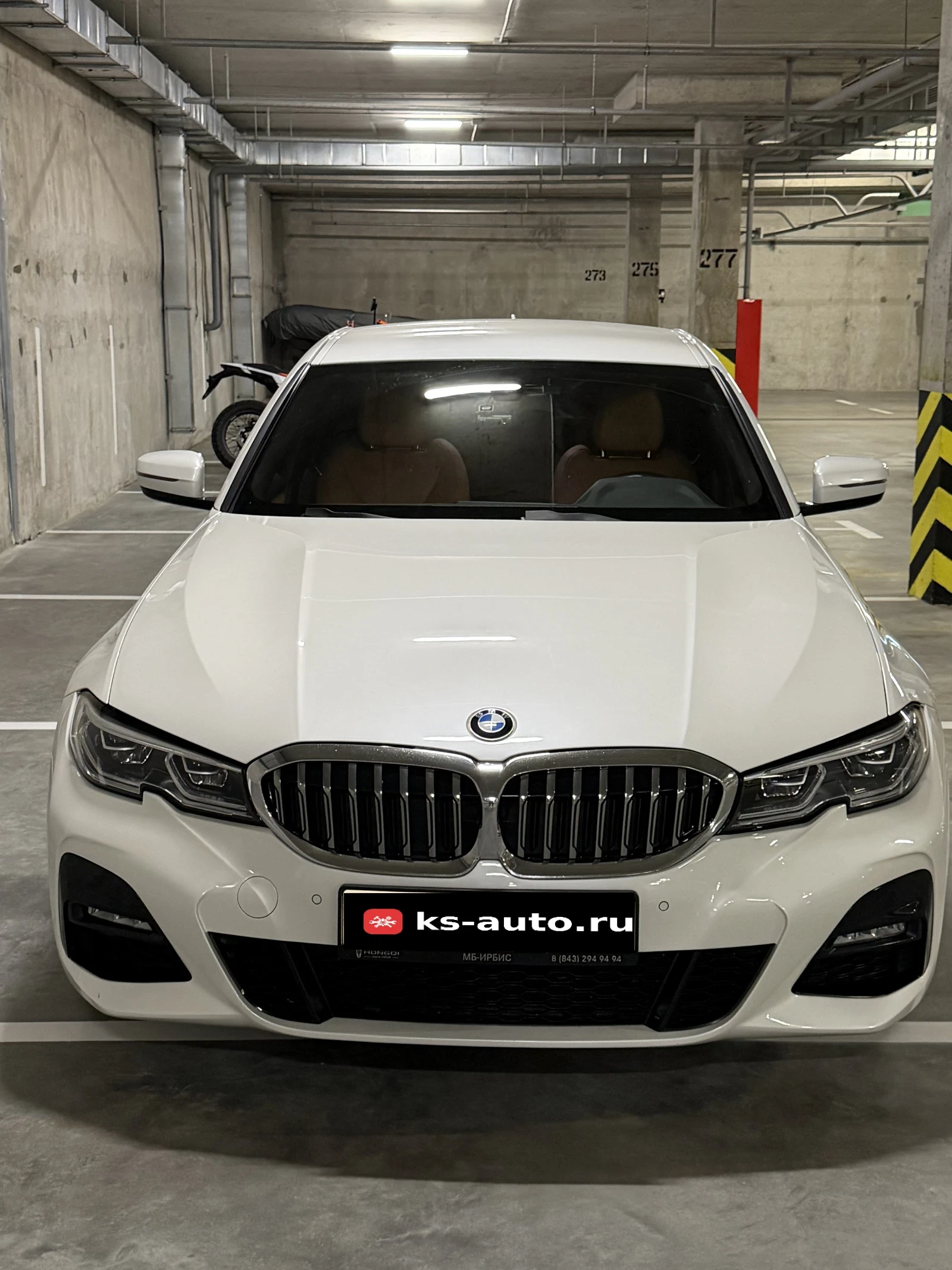BMW 3 серии, 2021г, полный привод, автомат