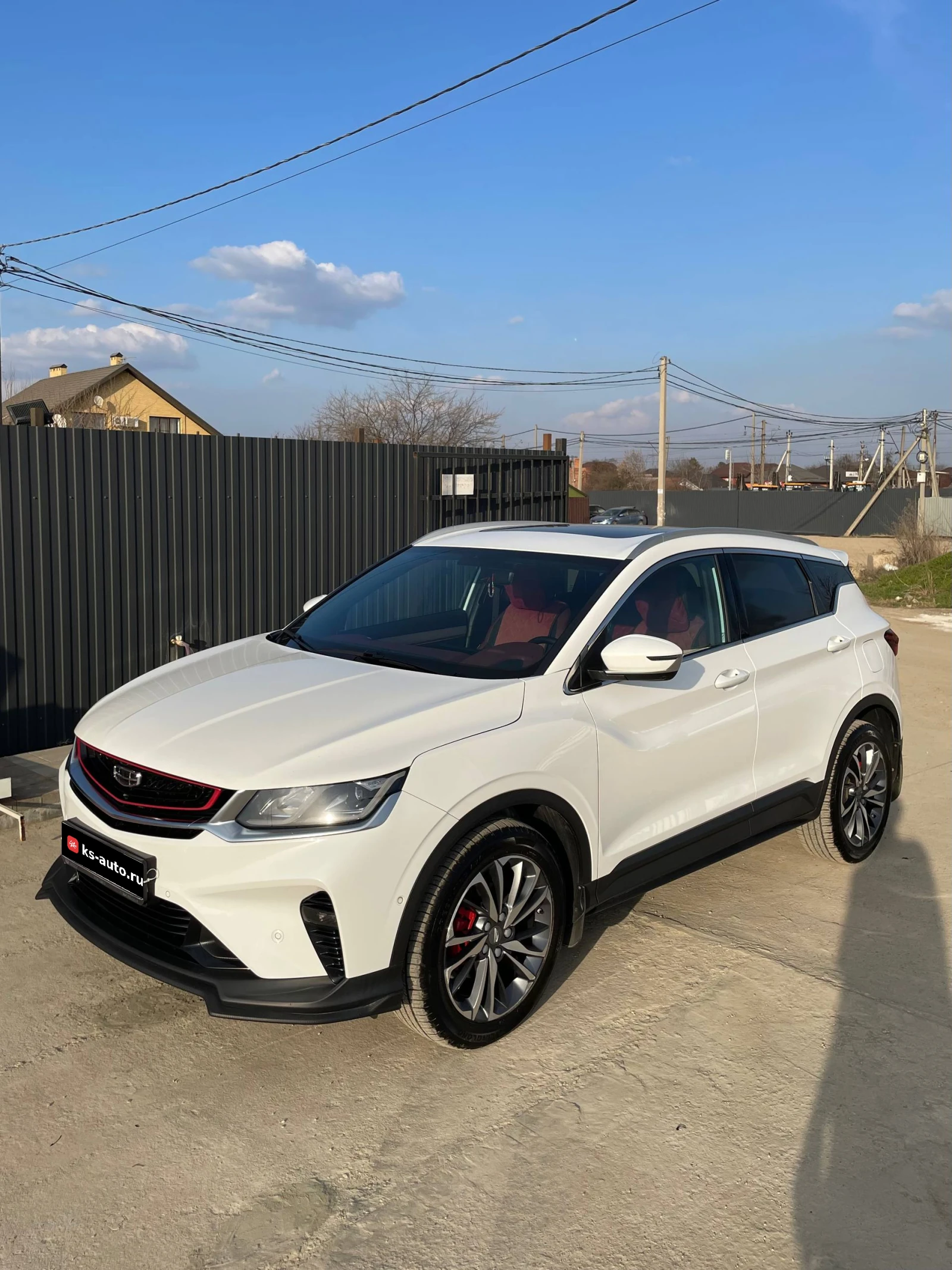 Geely Coolray, 2021г, передний привод, робот