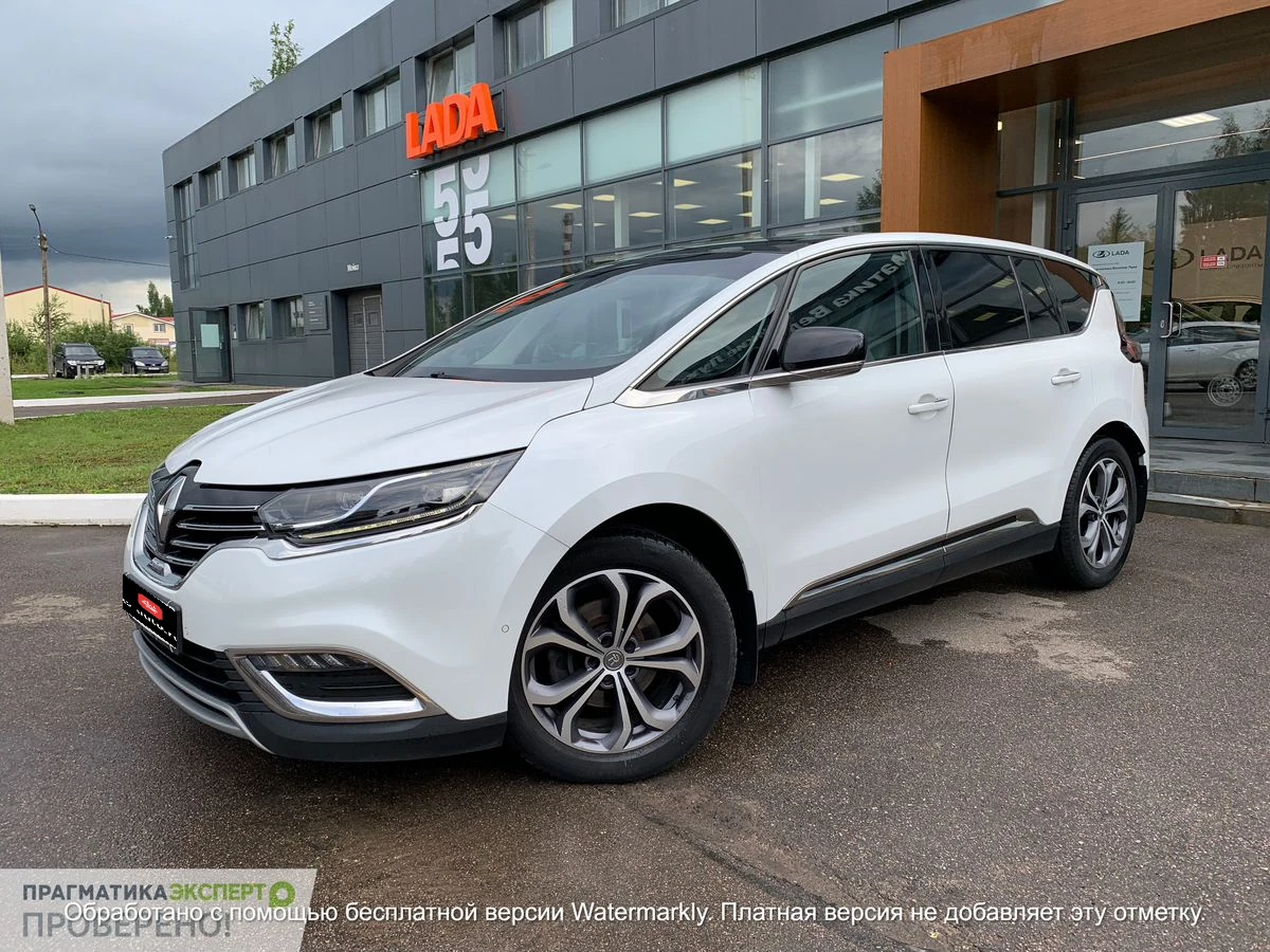Renault Espace, 2016г, передний привод, робот
