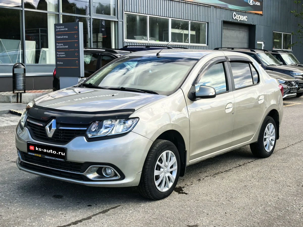 Renault Logan, 2014г, передний привод, механика